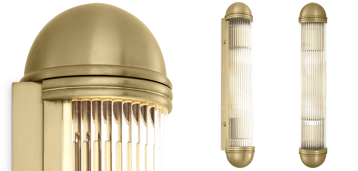 Бра Eichholtz Wall Lamp Auburn Brass Бра Eichholtz Wall Lamp Auburn Brass - Loft-Concept в Брянске