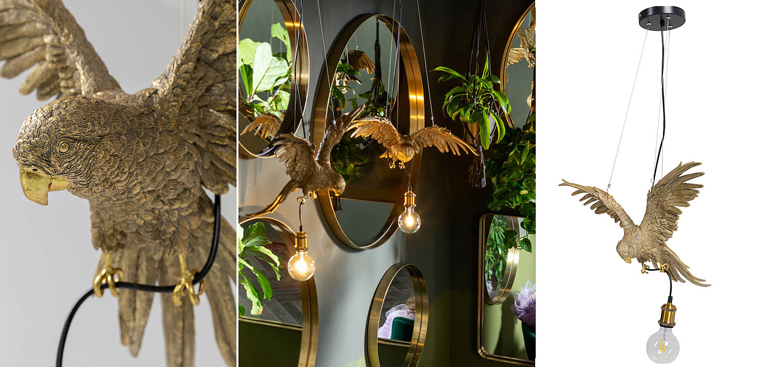 Подвесной Светильник Золотой Попугай Golden Parrot - Loft-Concept в Брянске