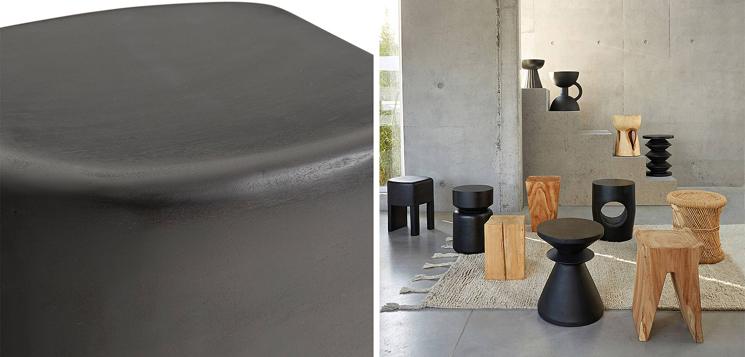 Приставной стол Mordred Mango Black Side Table Приставной стол Mordred Mango Black Side Table - Loft-Concept в Брянске