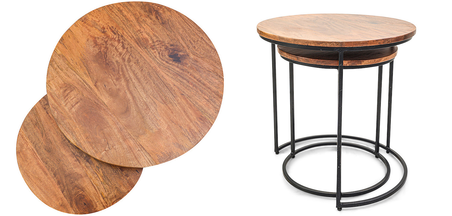 Комплект приставных столов Stafford Table darker Комплект приставных столов Stafford Table darker - Loft-Concept в Брянске