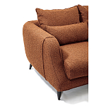 Диван в гостиную Portree Sofa Терракотовый букле варинант исполнения - 4 | Loft Concept в Брянске