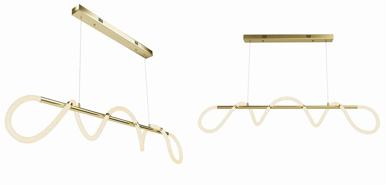 Люстра Luke Lampco Tracer Chandelier Gold Line Люстра Luke Lampco Tracer Chandelier Gold Line - Loft-Concept в Брянске