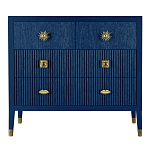 Бельевой Комод с 4 ящиками Elsa Dreams Blue варинант исполнения - 6 | Loft Concept в Брянске