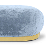 Длинный овальный пуф Ambrose Soft Oval Pouf варинант исполнения - 4 | Loft Concept в Брянске