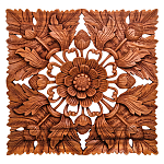 Панно из дерева квадратное Novala Panel With Trees варинант исполнения - 1 | Loft Concept в Брянске