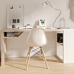 Письменный стол прямоугольный с полочкой под столешницей EcoComb варинант исполнения - 4 | Loft Concept в Брянске