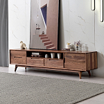 Тумба под телевизориз массива дерева TV Stand made of Walnut Wood варинант исполнения - 1 | Loft Concept в Брянске