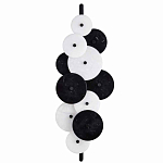 Бра светодиодное из черно-белых дисков Contrast Sample варинант исполнения - 4 | Loft Concept в Брянске