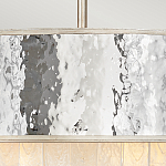 Люстра круглая с подвесками из текстурированного стекла молочного цвета Hinkley варинант исполнения - 6 | Loft Concept в Брянске