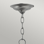 Подвесной светильник с прозрачным стеклянным цилиндрическим плафоном в классическом стиле на цепи Hinkley варинант исполнения - 18 | Loft Concept в Брянске