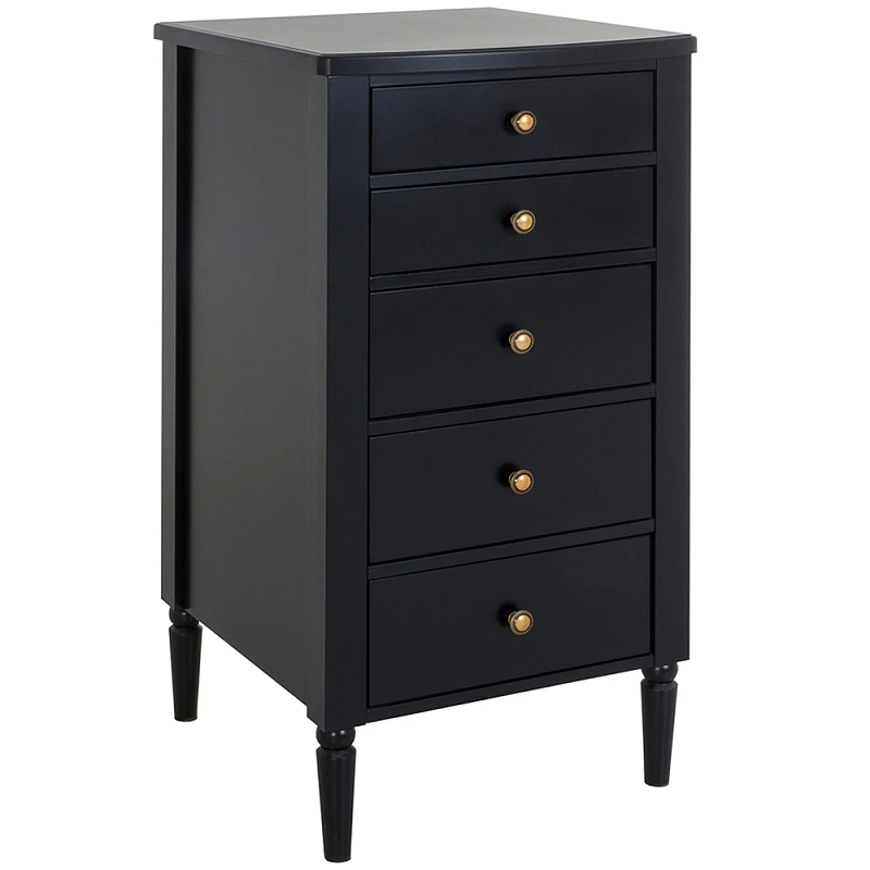 Комод с ящиками Amsterdam Черный в Брянске | Loft Concept 