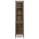 Витрина стеклянная правая 1-дверная с ящиком и 5-ю полками Harper Line варинант исполнения - 1 | Loft Concept в Брянске