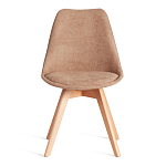 Стул с мягким бархатным сиденьем Chair Tulip варинант исполнения - 8 | Loft Concept в Брянске