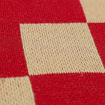 Плед хлопковый по мотивам башкирских орнаментов Ural and Siberian Patterns варинант исполнения - 4 | Loft Concept в Брянске