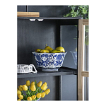 Чаша белая с синим цветочным узором Chino Dishes варинант исполнения - 6 | Loft Concept в Брянске