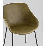 Стул Ashby экокожа зелёный варинант исполнения - 3 | Loft Concept в Брянске