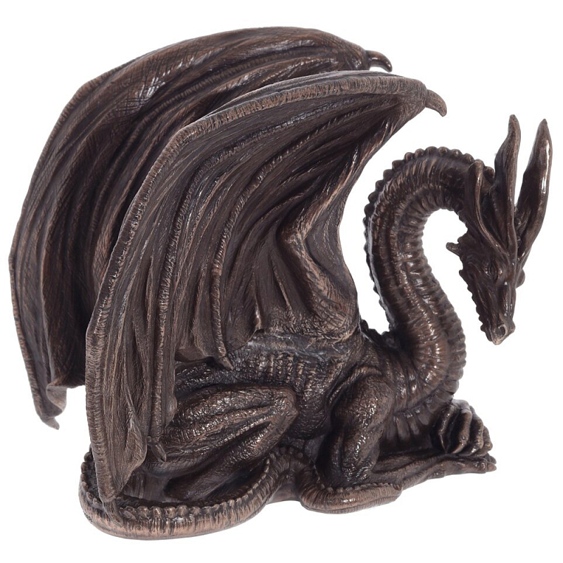 Декоративная статуэтка Дракон Dark Bronze Winged Dragon Statuette Коричневый Темная бронза Декоративная статуэтка Дракон Dark Bronze Winged Dragon Statuette Коричневый Темная бронза в Брянске | Loft Concept