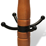 Вешалка напольная деревянная с черными металлическими крючками Noble Branches варинант исполнения - 3 | Loft Concept в Брянске