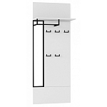 Вешалка настенная белая Strict Lines варинант исполнения - 1 | Loft Concept в Брянске