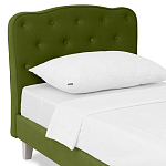 Кровать с мягким изголовьем Luna Palmer Bed варинант исполнения - 6 | Loft Concept в Брянске