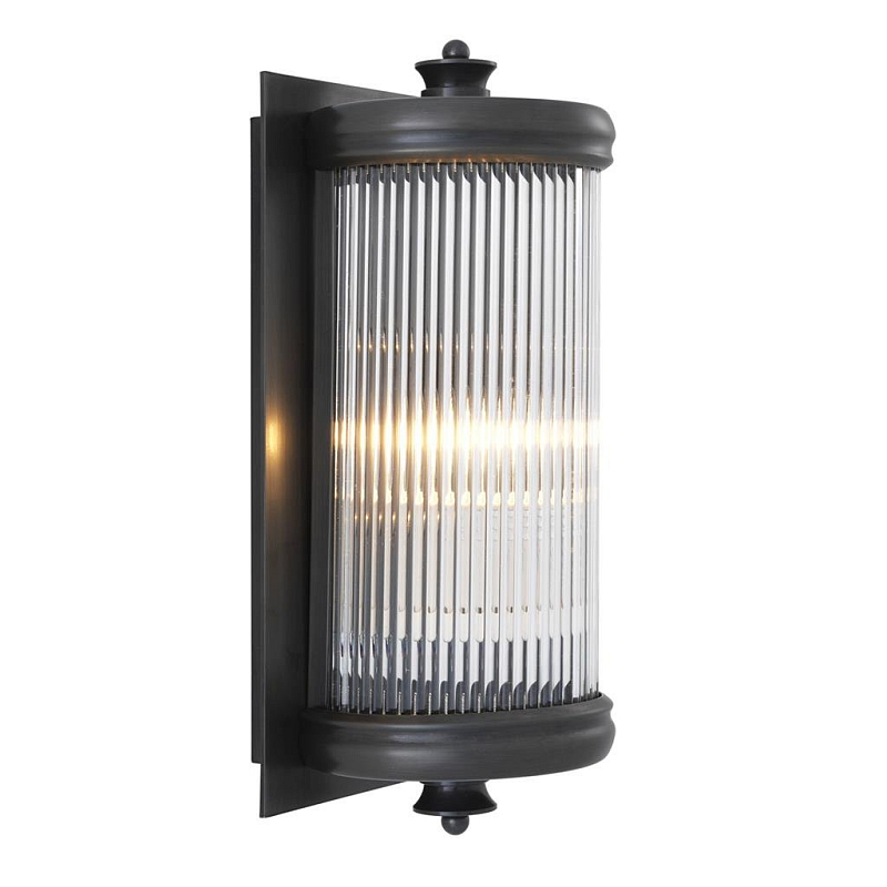 Бра Wall Lamp Glorious S Bronze Темная бронза Прозрачное Стекло Бра Wall Lamp Glorious S Bronze Темная бронза Прозрачное Стекло в Брянске | Loft Concept
