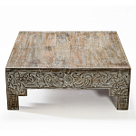 Кофейный стол Carved Сoffee table ручная резьба по дереву варинант исполнения - 1 | Loft Concept в Брянске