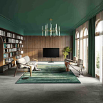 Люстра подвесная с 20-ю цилиндрическими матовыми плафонами Delta Light варинант исполнения - 5 | Loft Concept в Брянске