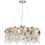 Люстра с декоративными подвесками из прозрачного стекла в форме монеток FAIRYTREE Light варинант исполнения - 10 | Loft Concept в Брянске