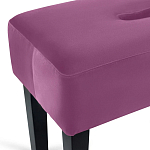 Мягкий  пуф на черных ножках Winton Pouf варинант исполнения - 18 | Loft Concept в Брянске