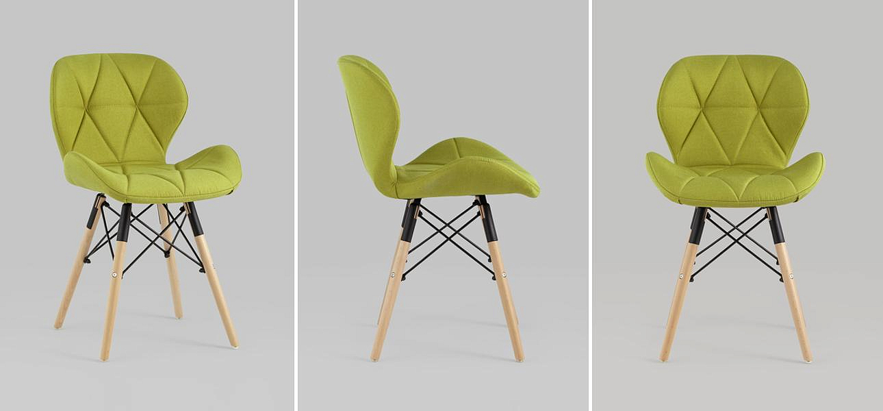 Стул Jeroen Chair Рогожка Цвет Лайм Стул Jeroen Chair Рогожка Цвет Лайм - Loft-Concept в Брянске