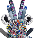 Кукла из джинсы Rusalka Upcycling варинант исполнения - 2 | Loft Concept в Брянске