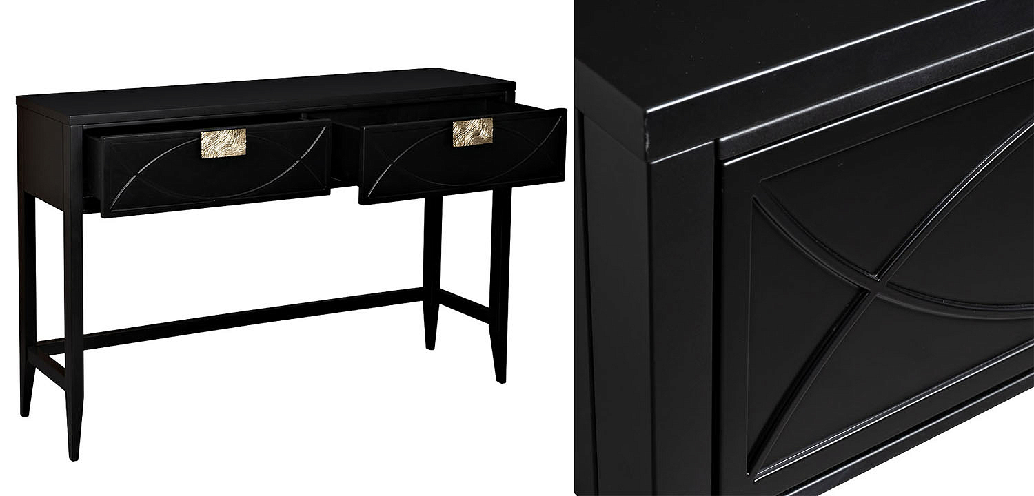 Консоль Amelie Black Console Консоль Amelie Black Console - Loft-Concept в Брянске