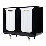 Черно-белый распашной комод Accordo варинант исполнения - 2 | Loft Concept в Брянске