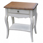 Тумба прикроватная с ящиком и открытой полкой Interiors Romance варинант исполнения - 1 | Loft Concept в Брянске