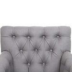 Кресло Addison Chic Armchair grey flax варинант исполнения - 4 | Loft Concept в Брянске
