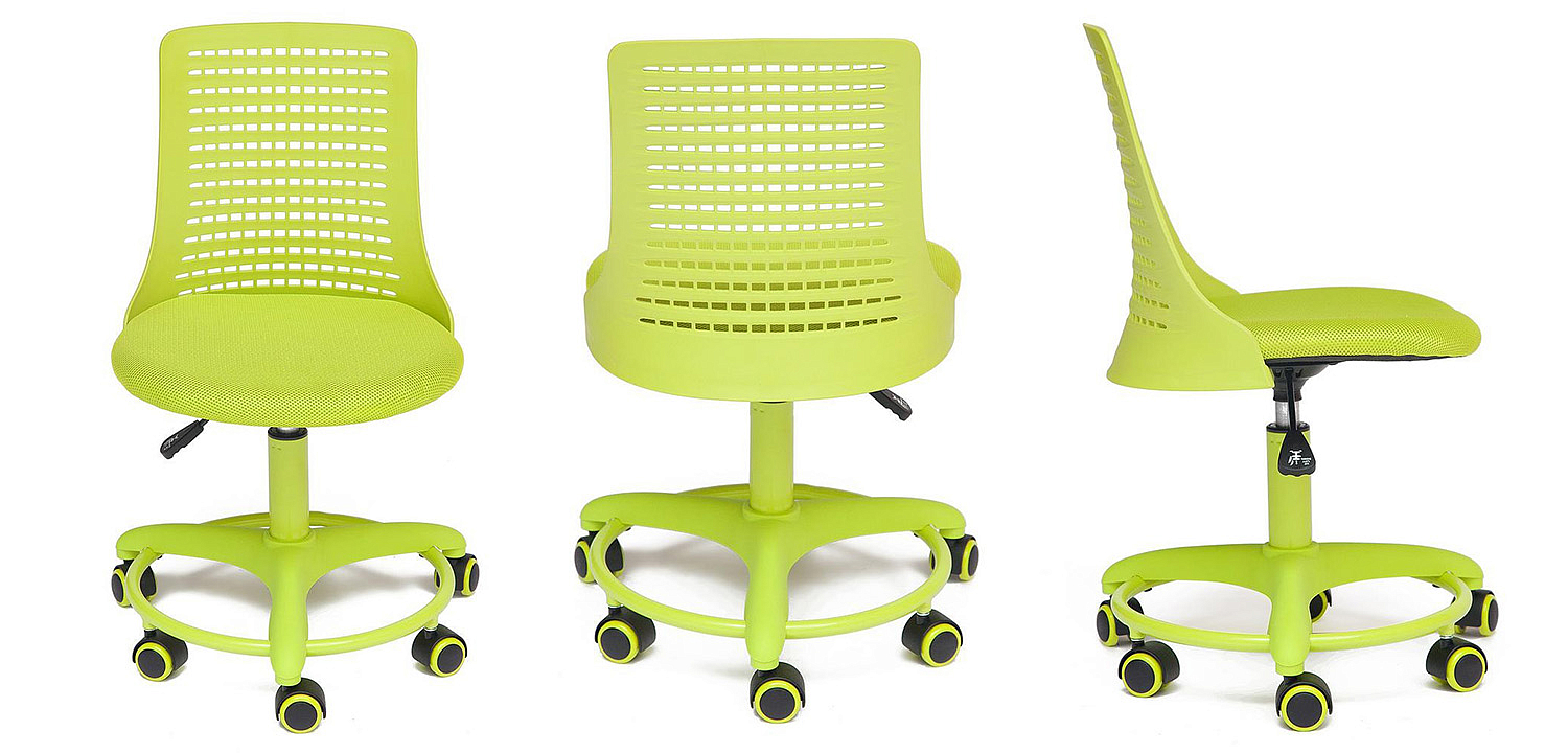 Кресло Bright Kiddie Office Chair light green Кресло Bright Kiddie Office Chair light green - Loft-Concept в Брянске