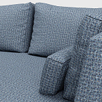 Мебельная ткань Шенилл голубой цвет 142 см T4-49 варинант исполнения - 10 | Loft Concept в Брянске