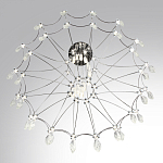 Люстра подвесная из металла с хрустальными прозрачными подвесками Quasar 81 варинант исполнения - 11 | Loft Concept в Брянске