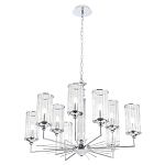 Люстра с 9-ю цилиндрическими стеклянными плафонами Jeanette варинант исполнения - 10 | Loft Concept в Брянске