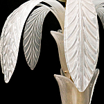 Торшер Glass Decorated Palm Floor Lamp White Листья Пальмы  варинант исполнения - 1 | Loft Concept в Брянске