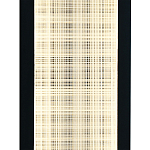 Светодиодное прямоугольное бра из металла черного цвета Lattice Lux варинант исполнения - 3 | Loft Concept в Брянске