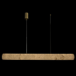 Подвесной светильник линейный цилиндрической формы из натурального алебастра Alabaster Geometry варинант исполнения - 1 | Loft Concept в Брянске