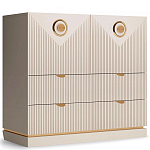 Комод с фактурным фасадом Satin Furniture варинант исполнения - 1 | Loft Concept в Брянске