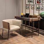 Письменный стол прямоугольный с 2-мя выдвижными ящиками Bristol варинант исполнения - 4 | Loft Concept в Брянске