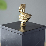 Мраморная шкатулка с бюстом из металла KELLY WEARSTLER варинант исполнения - 10 | Loft Concept в Брянске