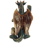 Часы в виде дракона Green Dragon with Clock варинант исполнения - 2 | Loft Concept в Брянске