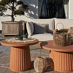 Садовый диван из тикового дерева и веревок Оreon варинант исполнения - 8 | Loft Concept в Брянске