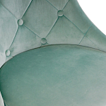 Стул в мятной велюровой обивке Ward Mint Velour Chair варинант исполнения - 5 | Loft Concept в Брянске