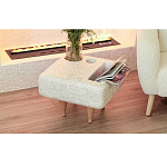 Керамический столик на деревянных ножках «Квадро» варинант исполнения - 7 | Loft Concept в Брянске