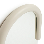 Зеркало овальное Curved Furniture бежевое варинант исполнения - 2 | Loft Concept в Брянске